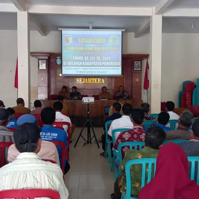 Penyuluhan Dispertahankan dan Pertanian, Salah Satu Sasaran Non Fisik TMMD 121 Desa Selur